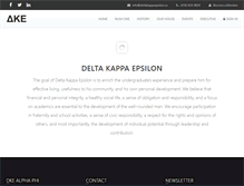 Tablet Screenshot of deltakappaepsilon.ca